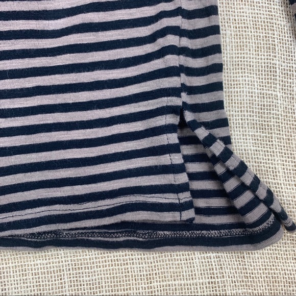 Zara Trafaluc Shirt Black Brown Striped Small - Picture 3 of 8